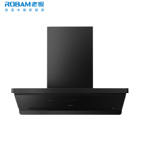 老板(Robam)[小黑镜L1]大吸力侧吸式油烟机 超薄平嵌顶侧一体 智能挥手27风量1200Pa超大静压65D7-L1