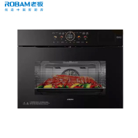 老板(Robam)[烹饪魔盒]新款蒸烤箱一体机嵌入式蒸烤炸炖四合一 8.7英寸炫彩触控55L大容量C9055A