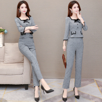 小样传奇 2021年早春新款轻熟风御姐范气质显瘦女神范两件套