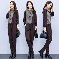 小样传奇职业长袖套装女秋装2021年新款气质时尚洋气早秋休闲裤两件套减龄