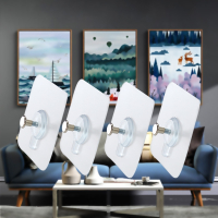 免打孔挂钉阿斯卡利相框婚纱照十字绣墙画葫芦孔挂钩钉 粘贴墙壁瓷砖钉04x