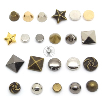 锌合金撞钉铆钉牛仔裤柳钉阿斯卡利服装箱包鞋子配件组合纽扣子