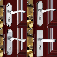 不锈钢双舌锁木门房间锁室内卧室阿斯卡利门锁简约执手锁方向