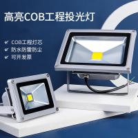 阿斯卡利LED投光灯户外射灯室外工地庭院照明灯灯探照灯强光路灯