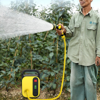 阿斯卡利充电式抽水泵抽水机浇菜浇水机农用菜地电动浇水小型家用灌溉