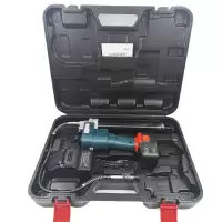 GRT电动黄油枪出口24v阿斯卡利蓝 散装黄油注油枪 GRT24V-BP裸机+2锂电1充电器LG2400