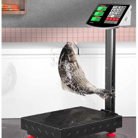 阿斯卡利(ASCARI)300kg电子秤商用精准小型台秤称重100公斤家用食物高精度摆摊磅秤