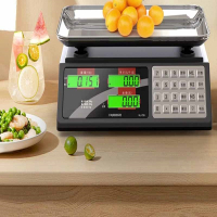 阿斯卡利(ASCARI)电子秤商用小型电子称台秤30公斤高精度市场称重家用卖菜水果