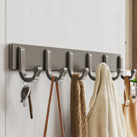 阿斯卡利(ASCARI)可拆卸挂钩门后挂衣架免打孔强力承重壁挂墙上衣服挂衣钩浴室厨房
