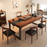 茶桌椅组合办公室简约大板茶几客厅家用阳台茶桌茶台新中式泡茶桌