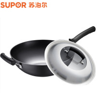 苏泊尔臻铁真不锈铸铁炒锅FC34Z3