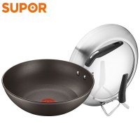 苏泊尔(SUPOR)火红点钛金刚无油烟炒锅PC30HA1