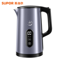 苏泊尔(SUPOR)SW-17S63A静音电热水壶家用不锈钢烧水壶控温双层开水壶