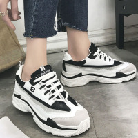 运动鞋女韩版休闲原宿2018春款百搭学院风轻便学生跑步