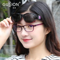 古龙套镜近视太阳镜女偏光镜司机专用驾驶镜近视墨镜开车眼镜76