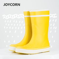 Joy Corn雨鞋女中筒春夏亲子时尚学院风雨靴防滑防水鞋女雨靴水鞋