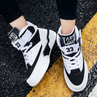 韩版潮流个性嘻哈高帮鞋男士运动休闲靴子英伦学生百搭街舞板鞋子