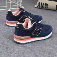 韩版鞋女秋季百搭原宿风休闲平底跑步鞋阿甘板鞋