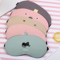 卡通眼罩睡眠遮光透气女可爱韩国成人个性缓解眼疲劳护眼罩冰袋