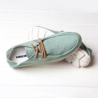 夏季男士帆布鞋潮流懒人布鞋男韩版潮鞋子白色休闲鞋透气百搭男鞋