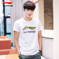 短袖运动T恤男士圆领休闲上衣2018春夏季新款纯棉速干半袖男