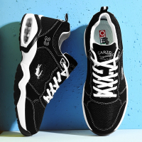 春季男鞋网面休闲运动韩版防臭气垫跑步学生潮鞋子男夏季透气网鞋