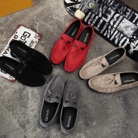 2018新款男士休闲鞋春季韩版潮流懒人鞋百搭豆豆鞋男夏季透气鞋子