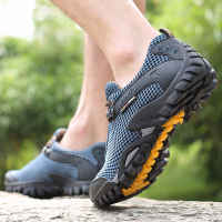 男鞋夏季网鞋男士户外运动休闲鞋防滑凉鞋夏天登山旅游鞋透气鞋子