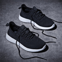 男士透气网面鞋子男运动休闲鞋帆布板鞋韩版男鞋网鞋百搭夏季潮鞋