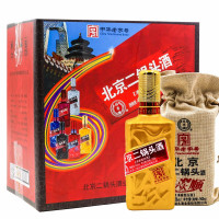 永丰牌北京二锅头 六六大顺 42度清香型白酒 500ml*6瓶 整箱装