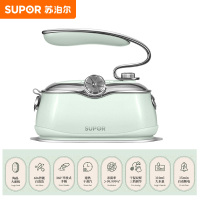 苏泊尔(SUPOR)手持挂烫机家用熨烫机蒸汽电熨斗小型便携除菌熨衣机大蒸汽大面板烫衣服神器GH-300C