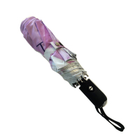 Natio 娜缇欧 紫色晴雨伞 遮阳伞防晒伞折叠晴雨伞太阳伞雨具女防紫外线