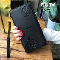 桂兰珊(Guilanshan) 2020新款时尚欧美女士钱包多功能类长款拉链皮夹大容量手拿包