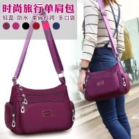 桂兰珊（Guilanshan） 新品斜挎包女包轻便防水尼龙包单肩布包大女士跨包妈妈牛津帆布包