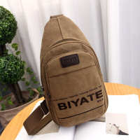 桂兰珊（Guilanshan） 新款胸包帆布背包户外运动斜挎骑行包防水旅游男女包韩版胸前小包