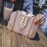 桂兰珊（Guilanshan） 包包女2020新款斜跨包ins超火小方包百搭单肩包时尚链条chic小包