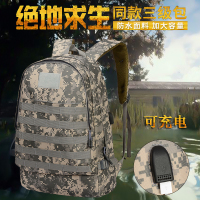 桂兰珊（Guilanshan） 吃鸡同款绝地求生三级包校园背包大容量旅行休闲电脑高中生书包潮