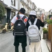 桂兰珊（Guilanshan） 书包女韩版原宿ulzzang校园港风双肩包男街拍旅行背包潮高中学生