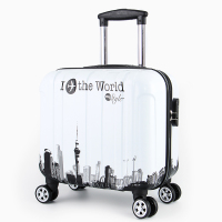 桂兰珊（Guilanshan） 箱子小行李箱女儿童拉杆箱男18寸万向轮旅行登机箱包迷你可爱16寸