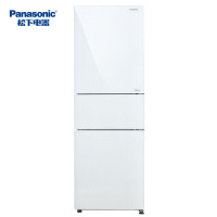 松下(Panasonic)三开门冰箱NR-C32WPG-XW 风冷无霜变频玻璃门 318L容量 松下冰箱
