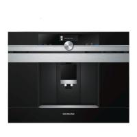 西门 子 嵌入式咖啡机 蒸汽式 黑白全自动 CT636LES6W