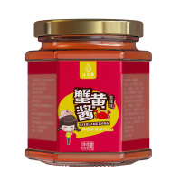 汇尔康(HR) 蟹黄酱 120g/瓶 蟹粉拌饭 蟹黄油中西餐秃黄油 即食香辣味 厨房调料 调味品