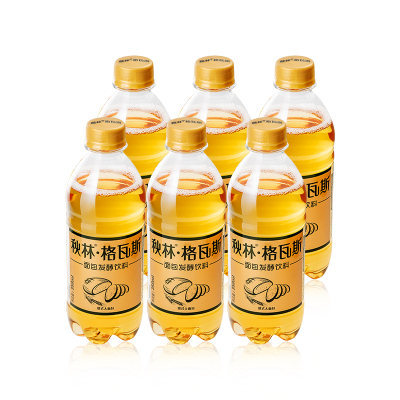 秋林格瓦斯 面包发酵饮料350mlx6瓶 俄罗斯风味汽水网红饮品哈尔滨特产碳酸饮料苏打水