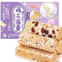 澳谷粒(AOGULI) 棉花小贝奶盖沙琪玛380g/盒 仁坚果水果萨其马早餐休闲糕点网红零食