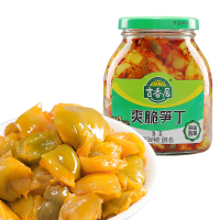 吉香居 爽脆笋丁306g/瓶 榨菜 酱腌菜 红油泡菜下饭菜咸菜