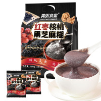 美粥 红枣核桃黑芝麻糊500g/袋芝麻糊手提大袋小袋装