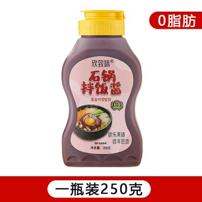 石锅拌饭酱250g/瓶 韩国甜辣酱料下饭专用调料包辣椒酱汇尔康(HR)
