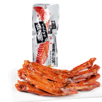 百瑞福 酱烤长鸭翅黑鸭味42g*5包卤味鸭翅开袋即食包装休闲办公小零食熟食