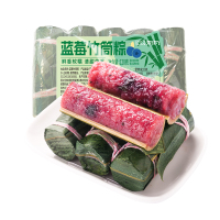 刻凡蓝莓竹筒粽120g 竹筒粽子特产批发端午节礼品员工福利素粽肉粽