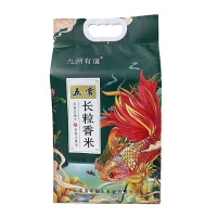 九洲有道 五常长粒香大米5kg真空袋装蓝鲤鱼 稻香米现磨现发产地发货